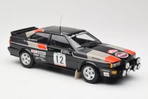 Audi Quattro #12 M. Mouton / F. Pons Audi Sport Rally de Portugal 1981 Minichamps 1:18 155811112 Metalas - nuotrauka 4 iš 6