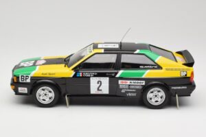 Audi Quattro #2 M. Mouton / F. Pons Audi Sport Rally of 1000 Pistes 1981 Minichamps 1:18 155811122 Metalas - nuotrauka 3 iš 6