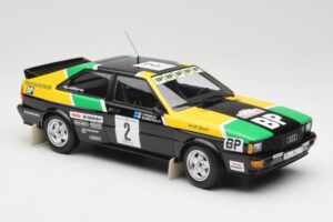 Audi Quattro #2 M. Mouton / F. Pons Audi Sport Rally of 1000 Pistes 1981 Minichamps 1:18 155811122 Metalas - nuotrauka 4 iš 6
