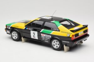 Audi Quattro #2 M. Mouton / F. Pons Audi Sport Rally of 1000 Pistes 1981 Minichamps 1:18 155811122 Metalas - nuotrauka 5 iš 6