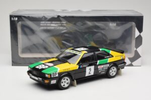 Audi Quattro #2 M. Mouton / F. Pons Audi Sport Rally of 1000 Pistes 1981 Minichamps 1:18 155811122 Metalas - nuotrauka 6 iš 6