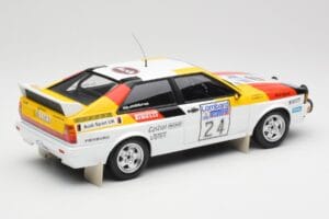 Audi Quattro #24 M. Demuth / M. Daniels Audi Sport Lombard RAC Rally 1982 Minichamps 1:18 155821124 Metalas - nuotrauka 2 iš 6