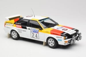 Audi Quattro #24 M. Demuth / M. Daniels Audi Sport Lombard RAC Rally 1982 Minichamps 1:18 155821124 Metalas - nuotrauka 4 iš 6