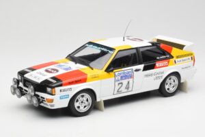 Audi Quattro #24 M. Demuth / M. Daniels Audi Sport Lombard RAC Rally 1982 Minichamps 1:18 155821124 Metalas