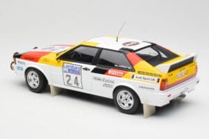 Audi Quattro #24 M. Demuth / M. Daniels Audi Sport Lombard RAC Rally 1982 Minichamps 1:18 155821124 Metalas - nuotrauka 5 iš 6