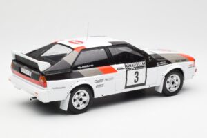 Audi Quattro #3 H. Mikkola / A. Hertz Rally Finland 1982 IXO 1:18 18RMC094A Metalas - nuotrauka 2 iš 6