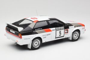 Audi Quattro #5 H. Mikkola / A. Hertz 1000 Lakes Rally 1982 IXO 1:18 18RMC094B Metalas - nuotrauka 2 iš 6