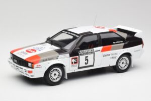 Audi Quattro #5 H. Mikkola / A. Hertz 1000 Lakes Rally 1982 IXO 1:18 18RMC094B Metalas