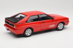Audi Quattro Raudonas Minichamps 1:18 155016124 Metalas - nuotrauka 2 iš 6