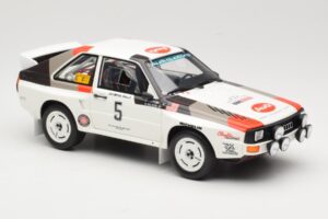 Audi Quattro Sport S1 #5 J. Buffum / N. Wilson Olympus Rally 1986 Otto 1:18 OT1159 Derva - nuotrauka 4 iš 6