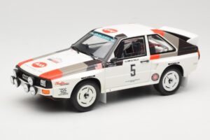 Audi Quattro Sport S1 #5 J. Buffum / N. Wilson Olympus Rally 1986 Otto 1:18 OT1159 Derva