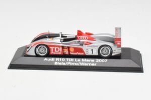 Audi R10 TDI LMP1 #1 F. Biela / E. Pirro / M. Werner 24 Hours of Le Mans 2007 Minichamps 1:43 5020700213 Metalas
