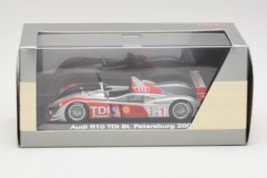 Audi R10 TDI #1 R. Capello / A. McNish / T. Kristensen 24 Hours of Le Mans 2007 Minichamps 1:43 5020700243 Metalas - nuotrauka 4 iš 4
