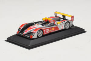 Audi R10 TDI LMP1 #2 R. Capello / T. Kristensen 2007 Minichamps 1:43 400071602 Metalas - nuotrauka 2 iš 4