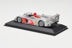 Audi R10 TDI #2 R. Capello / A. McNish Minichamps 1:43 AUDI002 Metalas - nuotrauka 3 iš 4