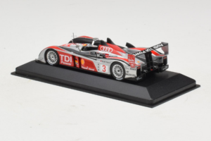 Audi R10 TDI LMP1 #3 L. Luhr / A. Premat 2008 Minichamps 1:43 400089803 Metalas - nuotrauka 3 iš 4