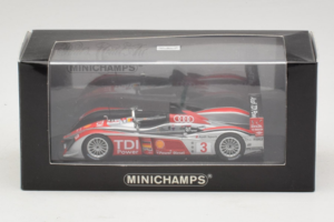Audi R10 TDI LMP1 #3 L. Luhr / A. Premat 2008 Minichamps 1:43 400089803 Metalas - nuotrauka 4 iš 4