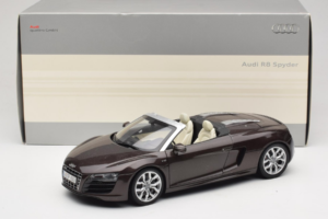 Audi R8 5.2 Spyder Teak Brown Kyosho 1:18 5010918525 Metalas - nuotrauka 8 iš 8