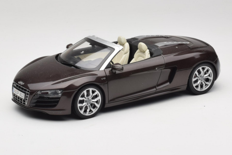 Audi R8 5.2 Spyder Teak Brown Kyosho 1:18 5010918525 Metalas