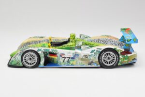 Audi R8 LMP Crocodile 2001 Maisto 1:18 35899 Metalas - nuotrauka 3 iš 6