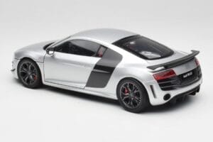 Audi R8 GT Type 42 Ice Sidabrinis Metallic Kyosho 1:18 09218IS Metalas - nuotrauka 7 iš 8
