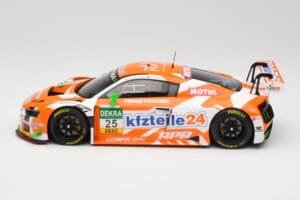 Audi R8 LMS #25 kfzteile24 D. Dobitsch / E. Sandstrom ADAC GT Masters 2016 Minichamps 1:18 155161125 Metalas - nuotrauka 3 iš 6