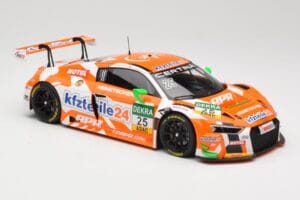 Audi R8 LMS #25 kfzteile24 D. Dobitsch / E. Sandstrom ADAC GT Masters 2016 Minichamps 1:18 155161125 Metalas - nuotrauka 4 iš 6
