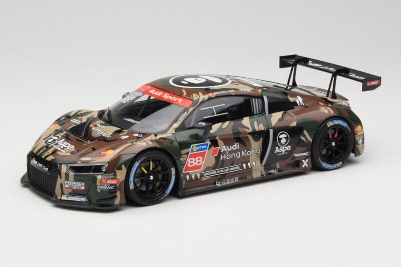 Audi R8 LMS #88 AAPE M. Lee Audi R8 LMS Cup Taiwan 2016 Minichamps 1:18 155161178 Metalas