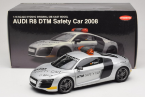 Audi R8 Safety Car 24 Hours of Le Mans 2008 Kyosho 1:18 09214DTM Metalas - nuotrauka 2 iš 8