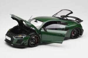 Audi R8 4S V10 Performance Žalias Kengfai 1:18 VAKF-0358 Metalas - nuotrauka 2 iš 8