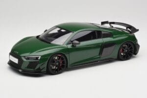 Audi R8 4S V10 Performance Žalias Kengfai 1:18 VAKF-0358 Metalas