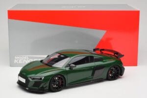 Audi R8 4S V10 Performance Žalias Kengfai 1:18 VAKF-0358 Metalas - nuotrauka 8 iš 8