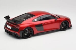 Audi R8 4S V10 Performance Raudonas Kengfai 1:18 VAKF-0356 Metalas - nuotrauka 3 iš 8