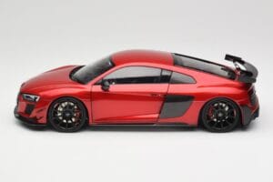 Audi R8 4S V10 Performance Raudonas Kengfai 1:18 VAKF-0356 Metalas - nuotrauka 4 iš 8