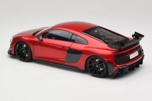 Audi R8 4S V10 Performance Raudonas Kengfai 1:18 VAKF-0356 Metalas - nuotrauka 7 iš 8
