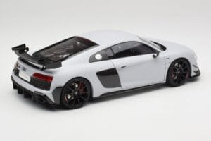Audi R8 4S V10 Performance Baltas Kengfai 1:18 VAKF-0357 Metalas - nuotrauka 3 iš 8