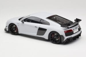 Audi R8 4S V10 Performance Baltas Kengfai 1:18 VAKF-0357 Metalas - nuotrauka 7 iš 8