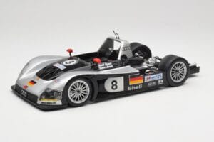 Audi R8R LMP #8 F. Biela / E. Pirro / D. Theys 24 Hours of Le Mans 1999 Maisto 1:18 538881 Metalas - nuotrauka 2 iš 8
