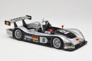Audi R8R LMP #8 F. Biela / E. Pirro / D. Theys 24 Hours of Le Mans 1999 Maisto 1:18 538881 Metalas - nuotrauka 6 iš 8