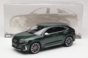 Audi RS Q3 Sportback 8U Green Metallic Minichamps 1:18 155018102 Metalas - nuotrauka 6 iš 6