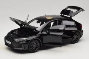 Audi RS3 8Y Sportback Myth Black Norev 1:18 188388 Metalas - nuotrauka 2 iš 8