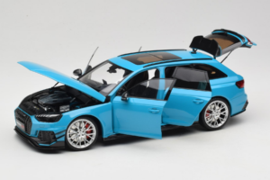 Audi RS4 B9 Avant Darwin Pro Mėlynas Kilo Works 1:18 KLW002303 Metalas - nuotrauka 2 iš 8