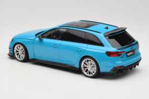 Audi RS4 B9 Avant Darwin Pro Mėlynas Kilo Works 1:18 KLW002303 Metalas - nuotrauka 7 iš 8