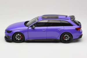 Audi RS4 B9 Avant Darwin Pro Violetinis Kilo Works 1:18 KLW002301 Metalas - nuotrauka 4 iš 8