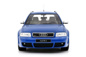 Audi RS4 B5 Avant Nogaro Blue Otto 1:18 OT1272 Derva - nuotrauka 3 iš 5