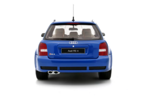 Audi RS4 B5 Avant Nogaro Blue Otto 1:18 OT1272 Derva - nuotrauka 4 iš 5