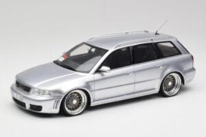 Audi RS4 B5 Avant Sidabrinis Custom Wheels Otto 1:18 OT521 Derva