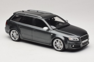 Audi RS4 B7 Pilkas Otto 1:18 OT721 Derva - nuotrauka 4 iš 6