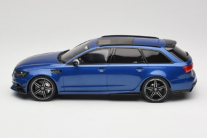 Audi RS6 C7 ABT Performance Avant Mėlynas Exclusive Edition GT Spirit 1:18 AUDI011 Derva - nuotrauka 3 iš 6