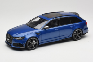 Audi RS6 C7 ABT Performance Avant Mėlynas Exclusive Edition GT Spirit 1:18 AUDI011 Derva